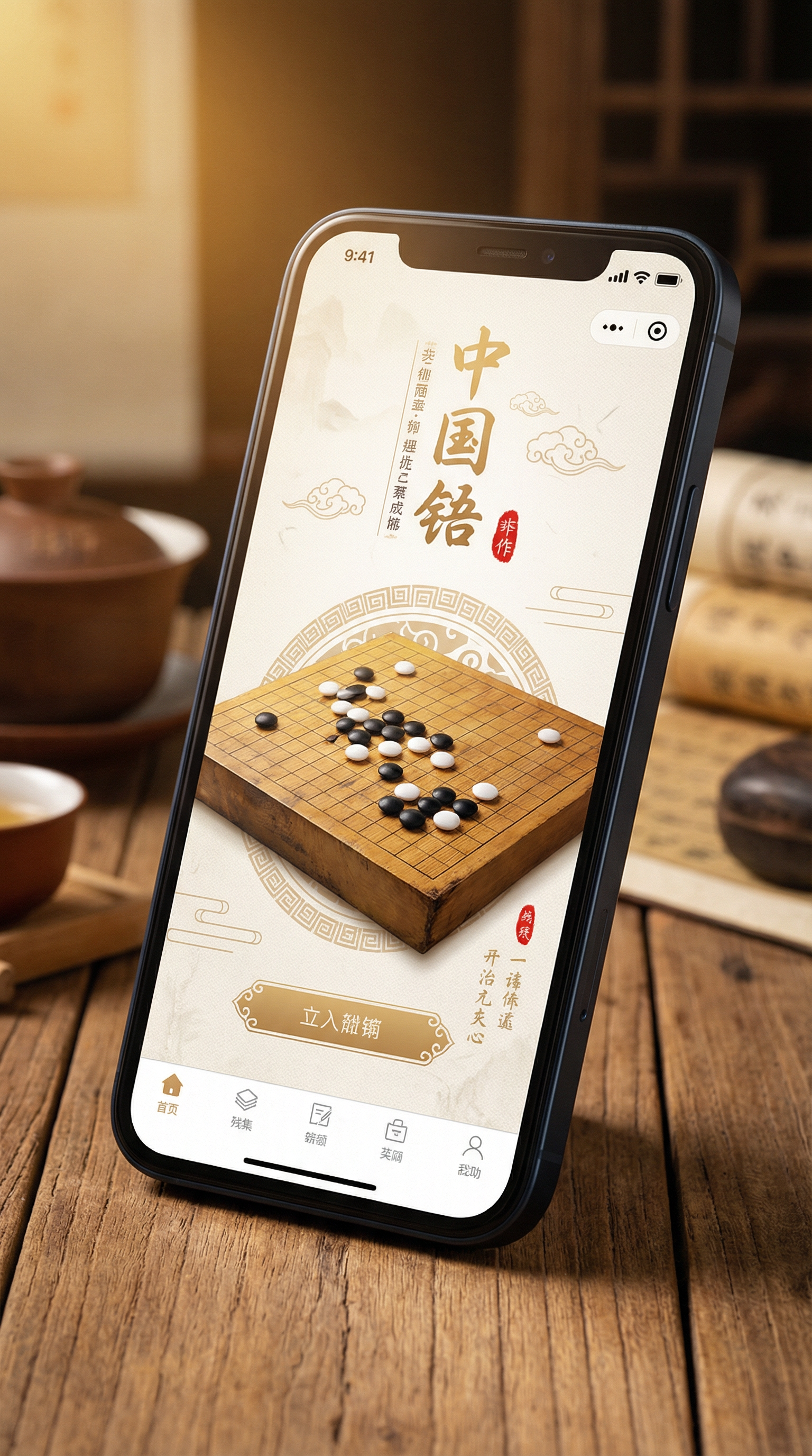 开元棋牌 - 掌上棋院APP界面展示
