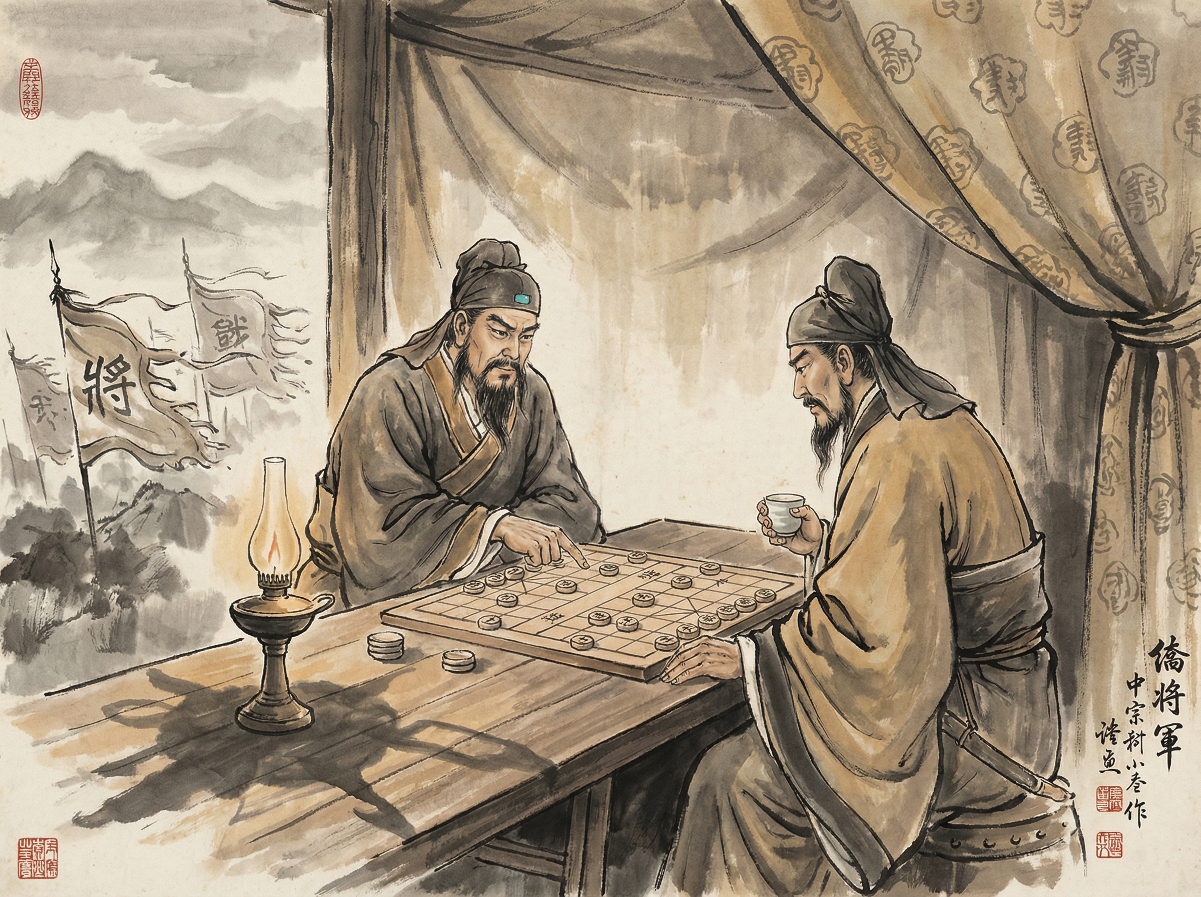 开元棋牌 - 陈仓之战象棋史上最著名的排局