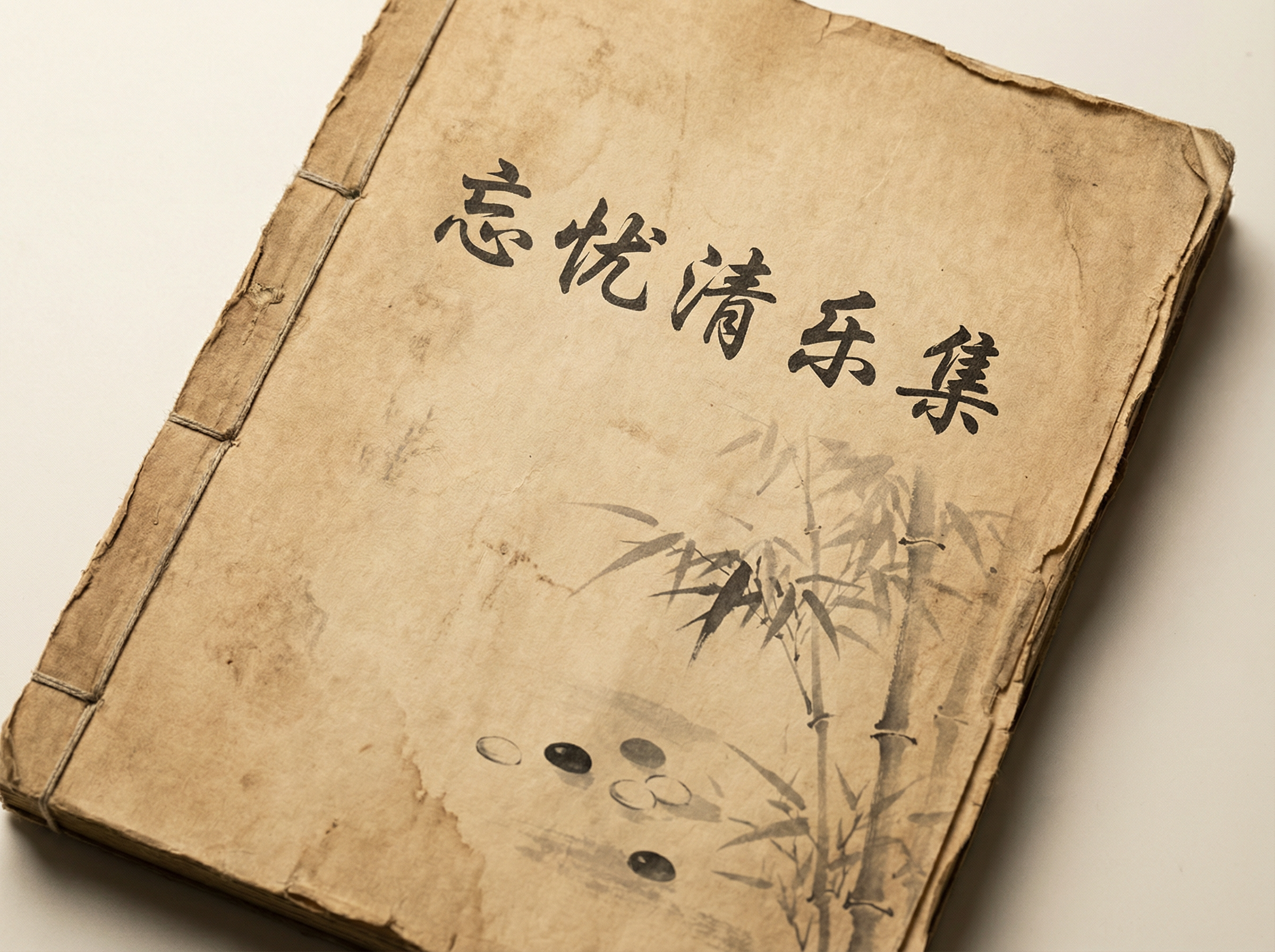 开元棋牌 - 古籍棋谱《忘忧清乐集》书影